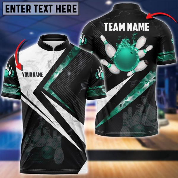 Custom Personalized Flame Bowling Jersey For Team Bowling Lover