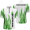 Personalized Flame Bowling Jersey For Team – Shirt for Bowling Lover