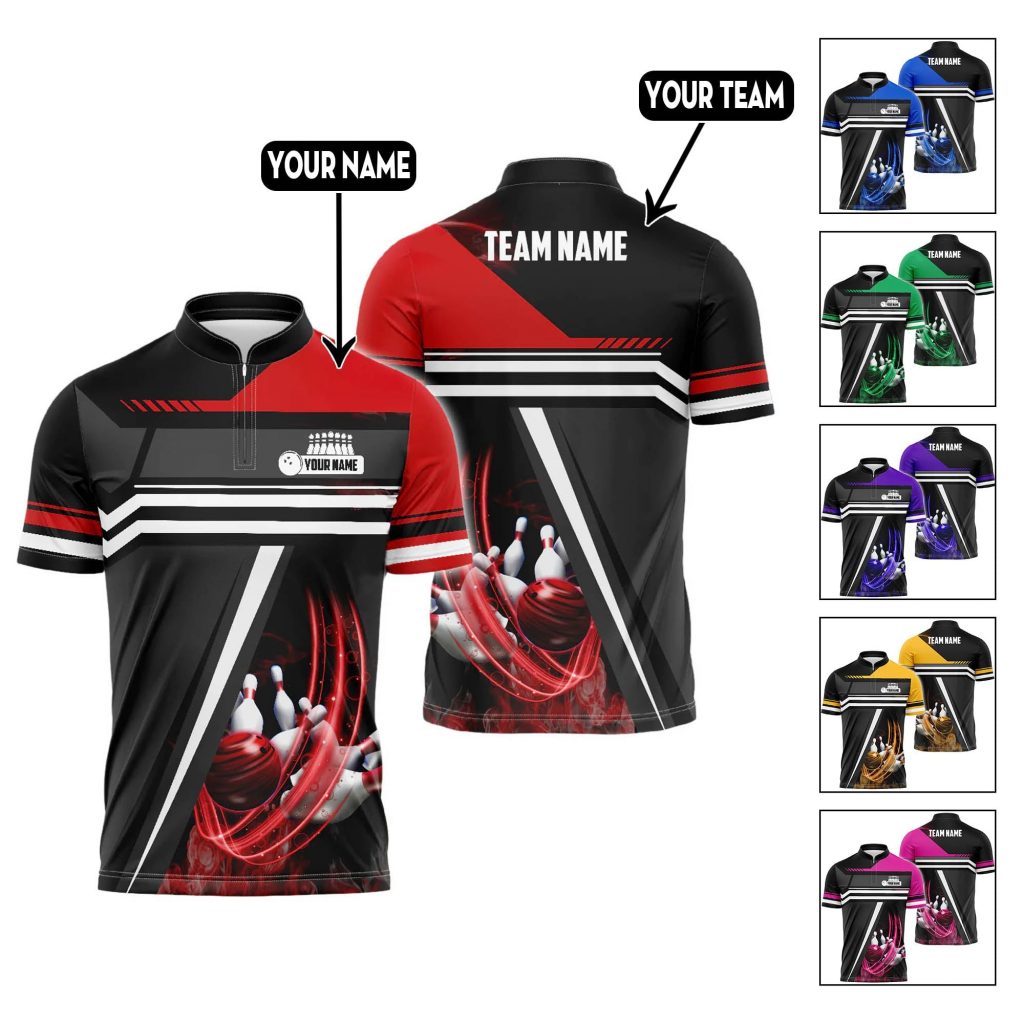 Personalized Bowling Jerseys For Team – Shirt For Bowling Lover