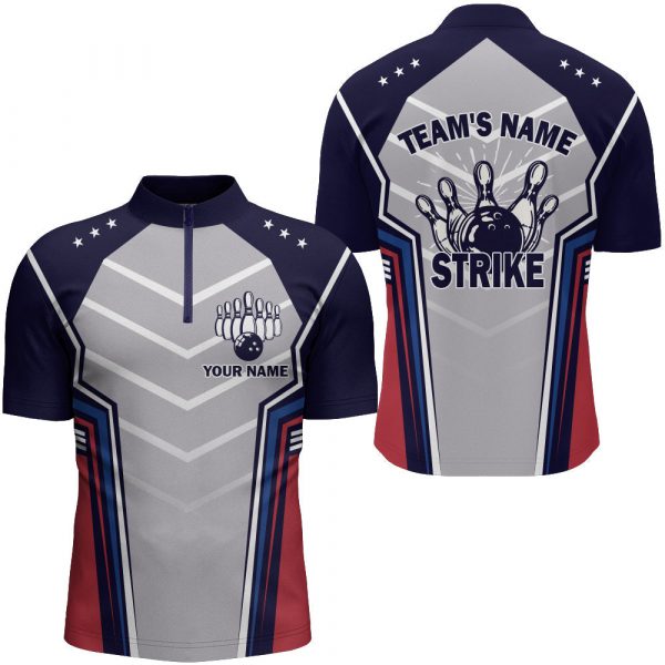 Personalized Bowling Jersey For Team Gift for Bowling Lovers