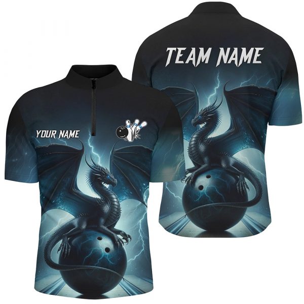 Flame American Flag Custom Bowling Team Shirts For Men And Women, Patriotic Bowling Jerseys  Gift for Bowler Bowling Player