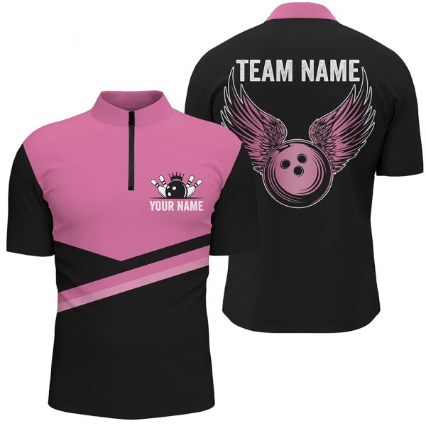 Red Flame Strike Bowling Custom Team Shirts – Stylish Bowlers Outfit for Men & Women Team Jersey