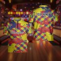 Personalized Sports Jersey and Quarter Zip Bowling Shirts – Team Uniforms for Custom Bowling Player Shirt