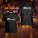 Personalized Custom Bowling Shirt Quick Zip American Jersey Uniform – Stand out on the Lanes!