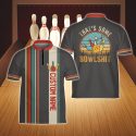 Personalized Retro Bowling Jersey, Zipper Sash Collar Bowling Shirt, Custom Name, Matching Bowler Short Sleeve, Bowling Team Jersey Gift for Bowler Bowling Player