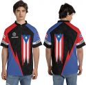 Puerto Rico Flag Bowling Jersey,Pride Puerto Rican Shirt,Customized Name Puerto Rico Flag Coat of Arms Puerto Rican Shirts,Puerto Rico Gifts