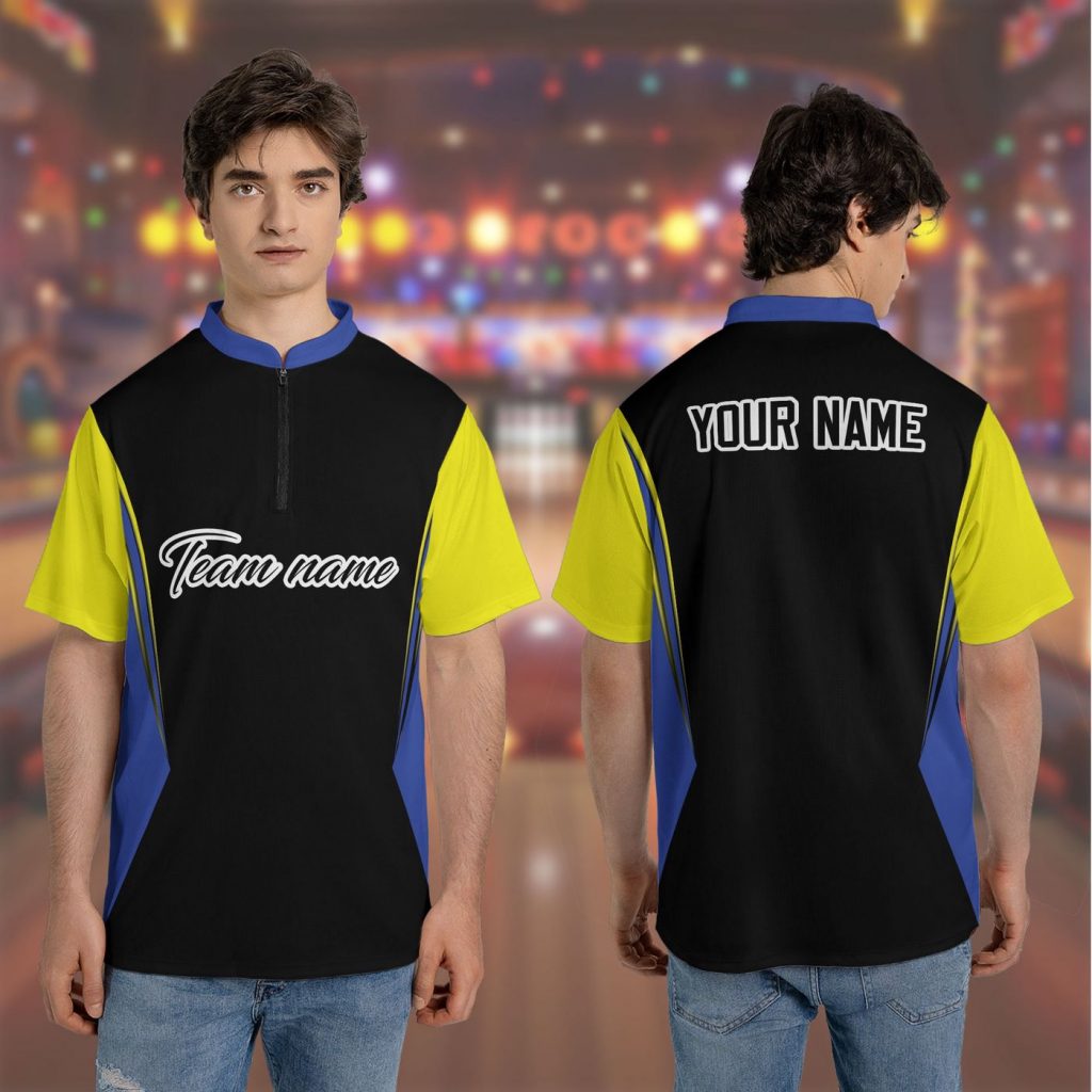 Colorful Bowling Team Jersey, Customize Name Bowling Player Jersey, Custom Player Team Name Bowling Shirt, Sport Team Shirt