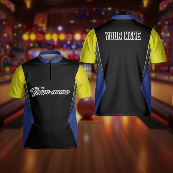 Colorful Bowling Team Jersey, Customize Name Bowling Player Jersey, Custom Player Team Name Bowling Shirt, Sport Team Shirt