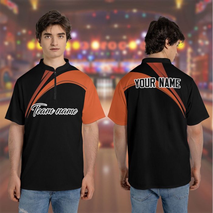 Custom Name Bowling Player Shirt, Colorful Bowling Team Jersey, Sport Team Shirt, Player Short Sleeve Bowling Jersey, Bowling Shirt Team