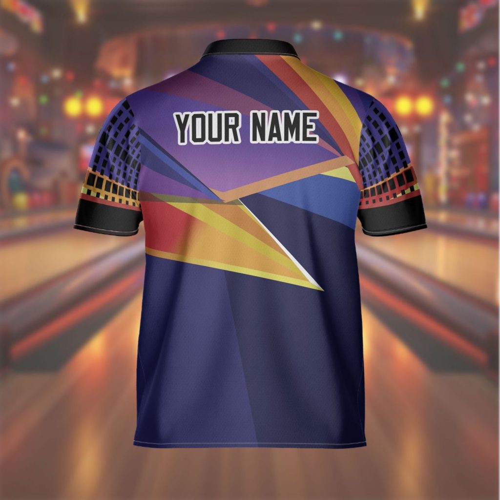 Custom Team Name Quarter-Zip Jersey, Personalized American Bowling Jersey, Customize Name Bowling Player Jersey, Bowling Uniform Jersey