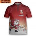 Personalized Bowly Night Christmas Bowling Jersey Bowling Shirt For Men Bowling Team Bowlers Gift Bowling Shirts for Team Gift For Him