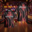 Quarter Zip Bowling Shirt, Customize Name Bowling Player Jersey, Custom Player Team Name Bowling Shirt, Sport Team Shirt